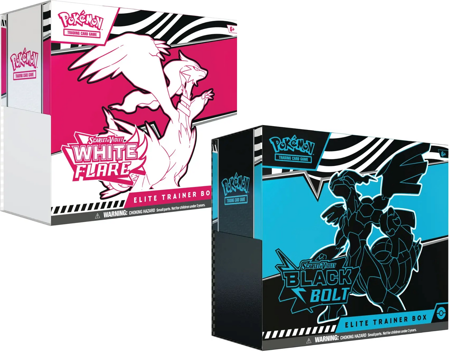 Pokemon TCG - Black Bolt AND White Flare ETB!