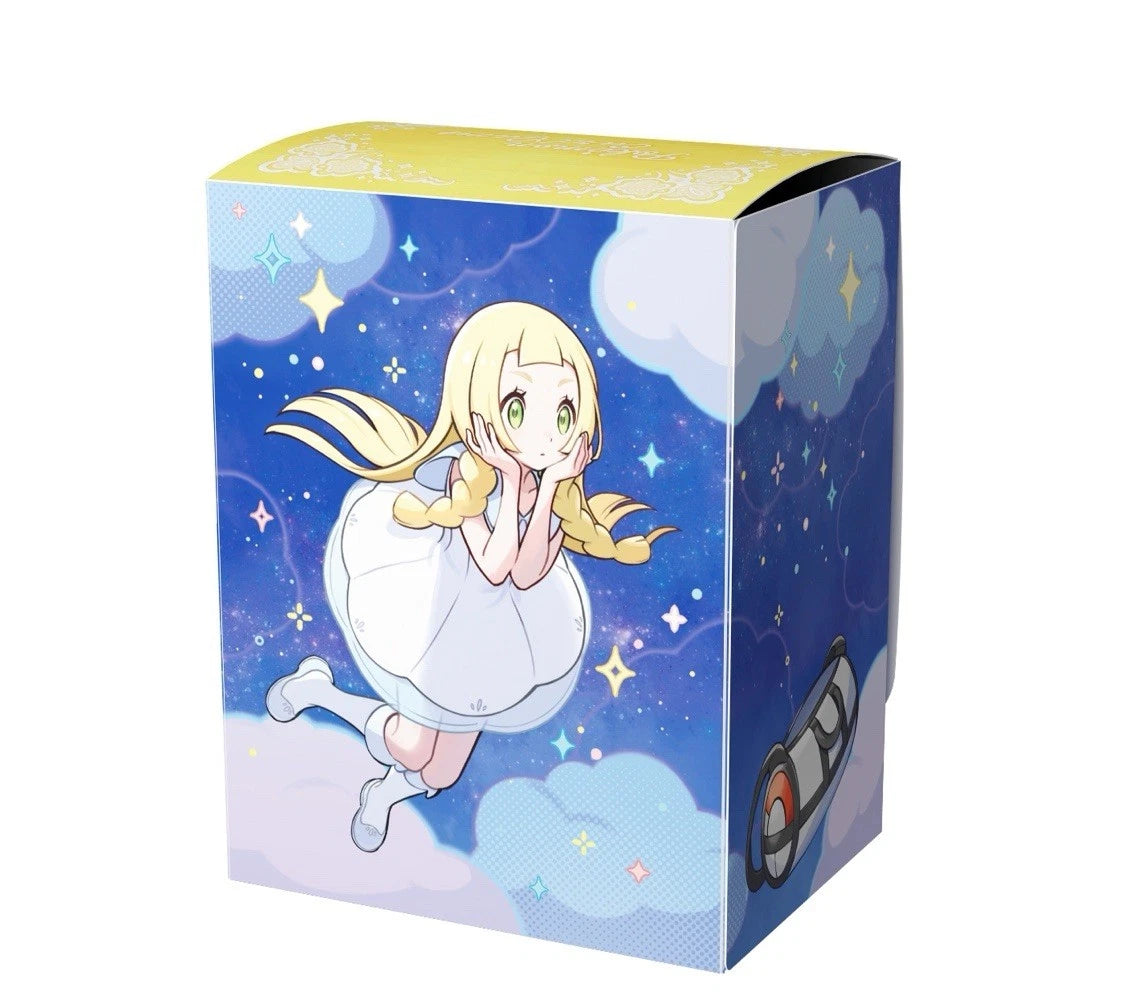 Sleeves - Lillie Deck Box, Sleeves, and Dividers (From JPN Mega Brave Pokemon Center Exclusive)