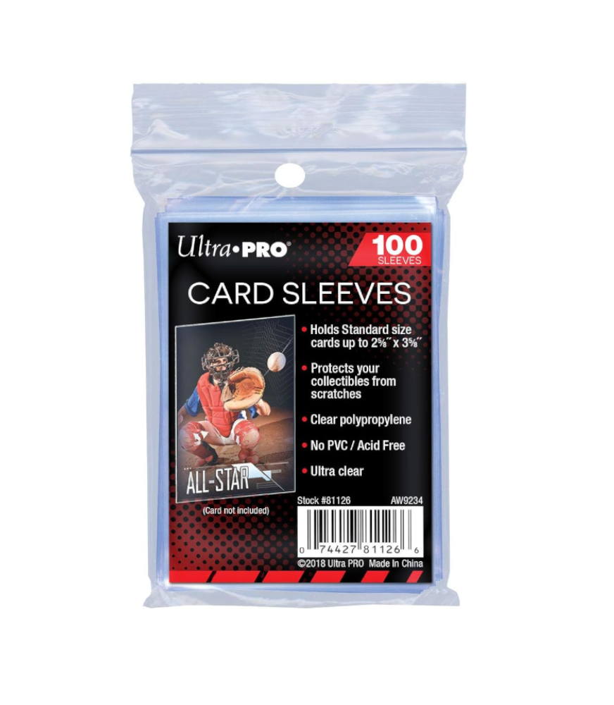 Ultra Pro - Standard 2.5 x 3.5" Soft Sleeves (Penny Sleeves) 100CT!