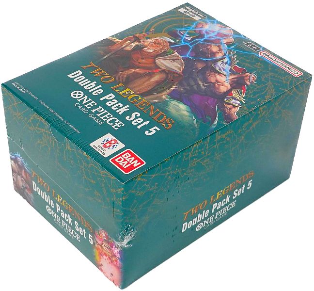 One Piece TCG - Two Legends Double Pack Set Display!