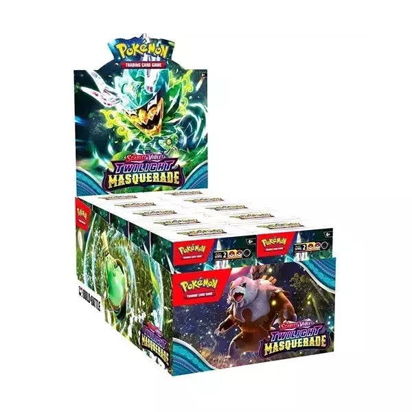 Pokemon TCG - Twilight Masquerade Build and Battle Box Display!