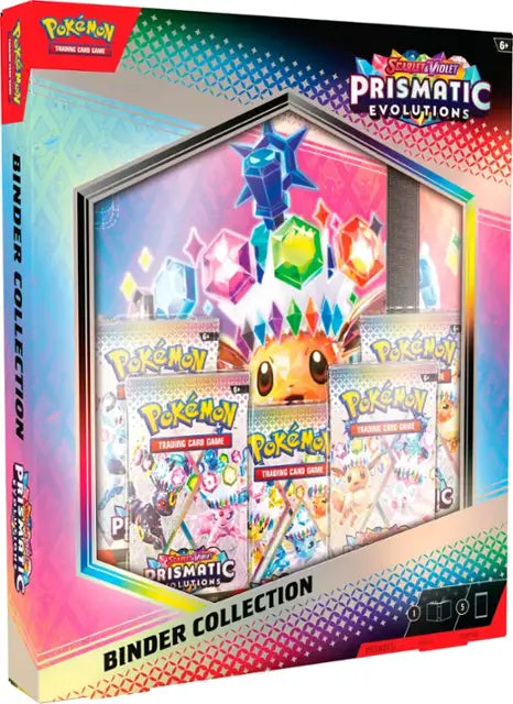 Pokemon TCG - Prismatic Evolutions Binder Collection (MAX 2) Preorder 1/17/25!