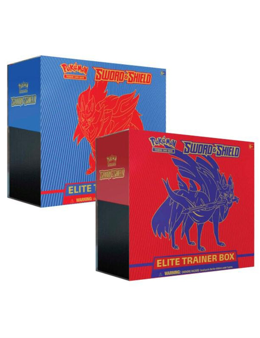 Pokemon TCG - Sword & Shield Elite Trainer Box [Set of 2] - SWSH01: Sword & Shield Base Set (SWSH01)!