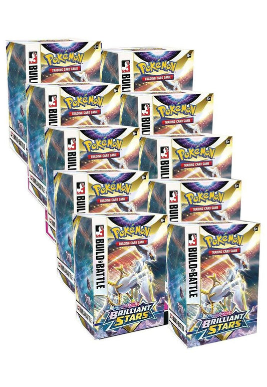 Pokemon TCG - Brilliant Stars Build & Battle Box Display - SWSH09: Brilliant Stars (SWSH09)!