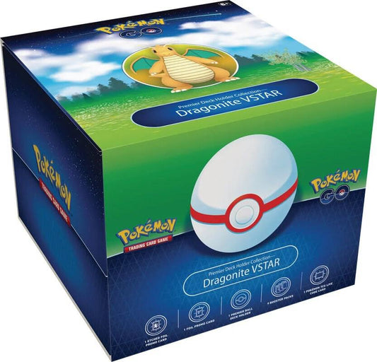 Pokemon TCG - Pokemon GO Premier Deck Holder Collection [Dragonite VSTAR]!