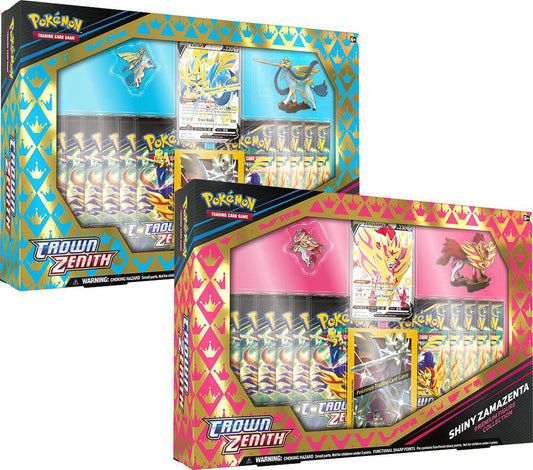 Pokemon TCG - SCrown Zenith Premium Figure Collection [Set of 2] - Crown Zenith (CRZ)!