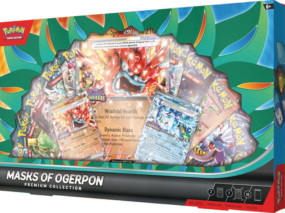 Pokemon TCG - Masks of Ogerpon Premium Collection!