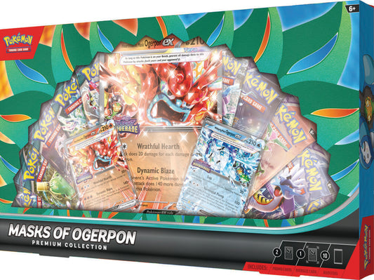 Pokemon TCG - Masks of Ogerpon Premium Collection!