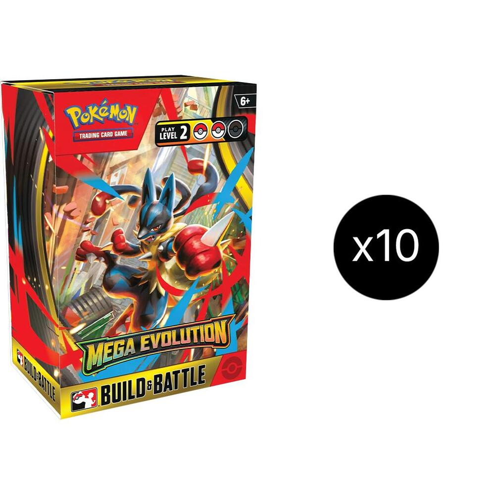 Pokemon TCG - Mega Evolutions Build and Battle Display!