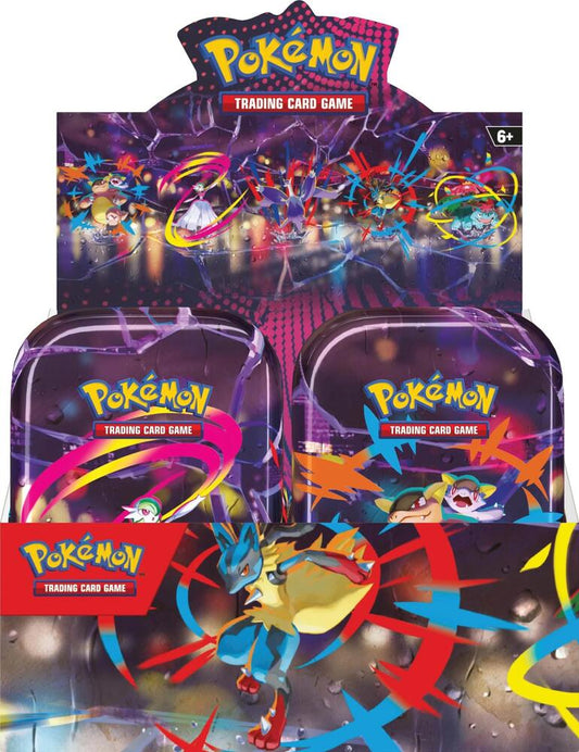 Pokemon TCG - Mega Heroes Mini Tin Display (MAX of 1)!