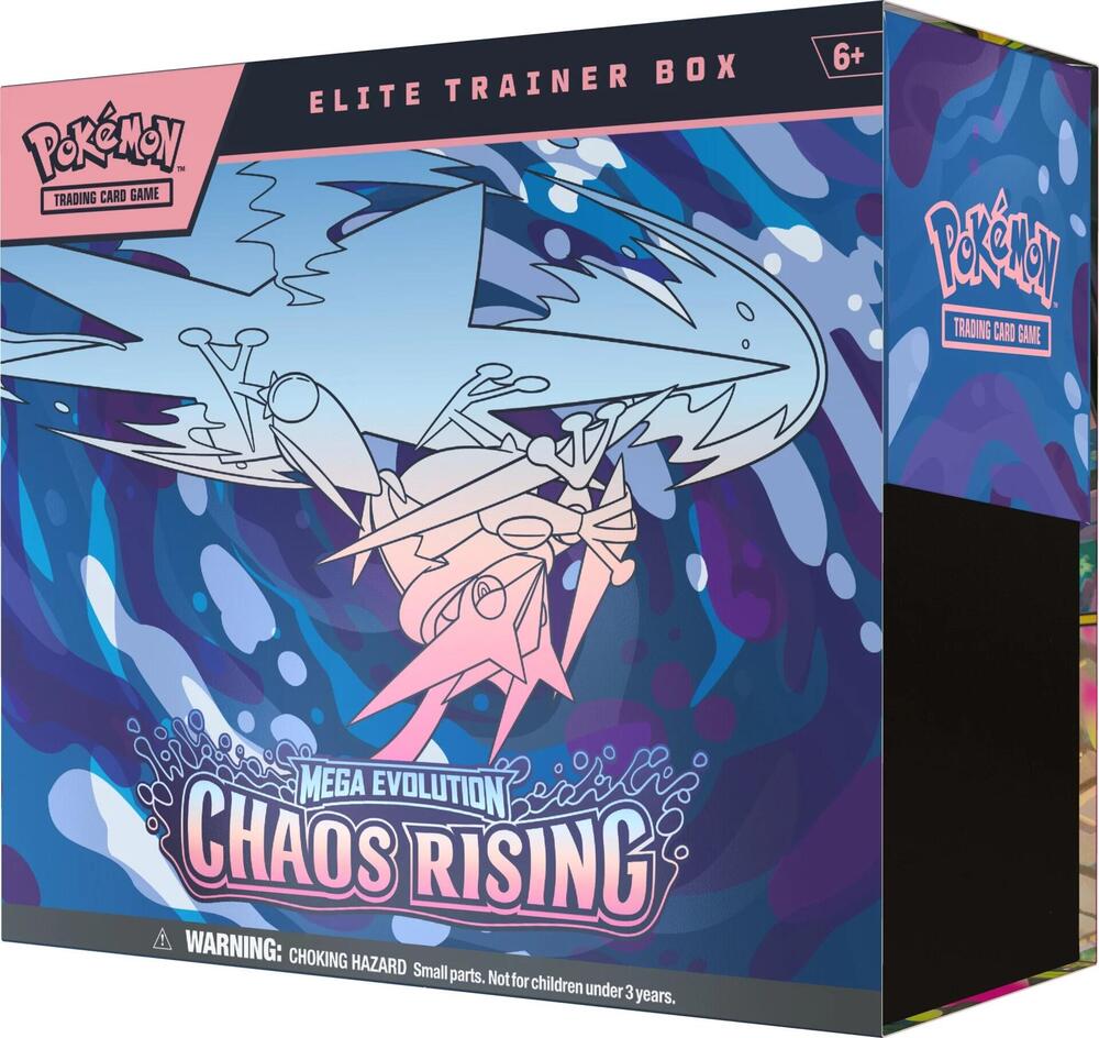 Pokemon TCG - PREORDER Chaos Rising Elite Trainer Box - ME04: Chaos Rising (CRI)!