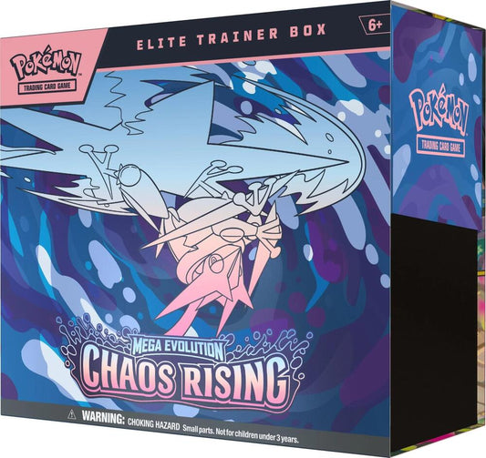 Pokemon TCG - PREORDER Chaos Rising Elite Trainer Box - ME04: Chaos Rising (CRI)!