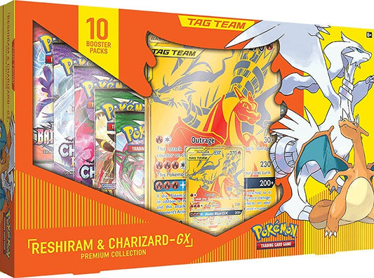 Pokemon TCG - Reshiram & Charizard GX Premium Collection!