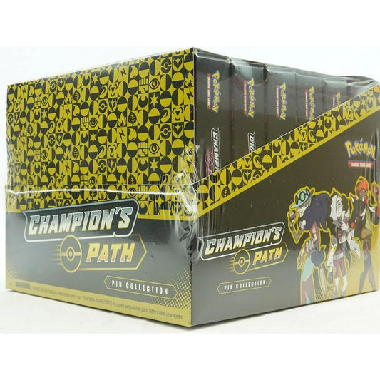 Pokemon TCG - Champion's Path Pin Collection Display: Ballonlea, Spikemuth, & Hammerlocke Gyms!