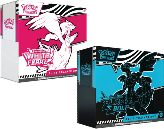 Pokemon TCG - Black Bolt AND White Flare ETB!