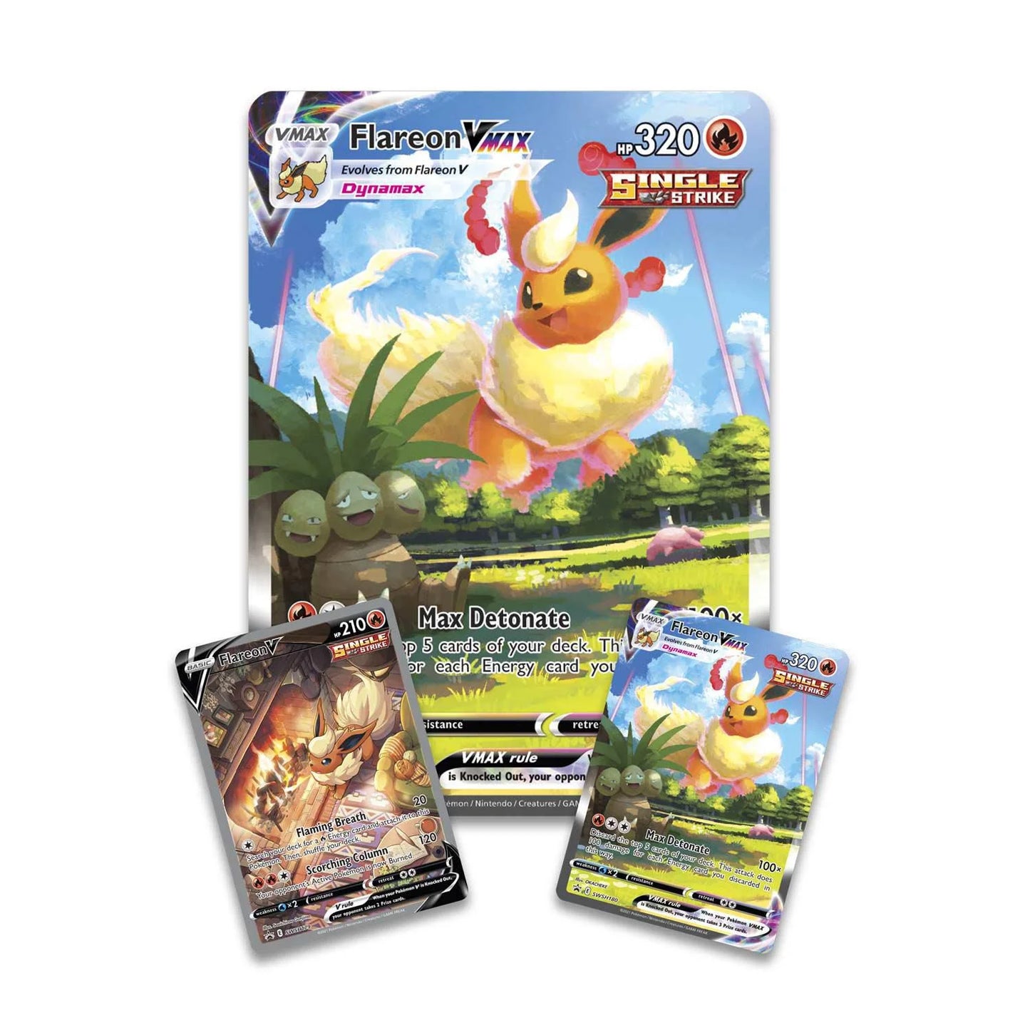 Pokemon TCG - Pokemon Vaporeon/Jolteon/Flareon Vmax Premium Collection!