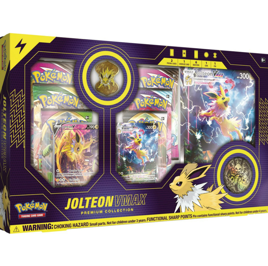 Pokemon TCG - Pokemon Vaporeon/Jolteon/Flareon Vmax Premium Collection!