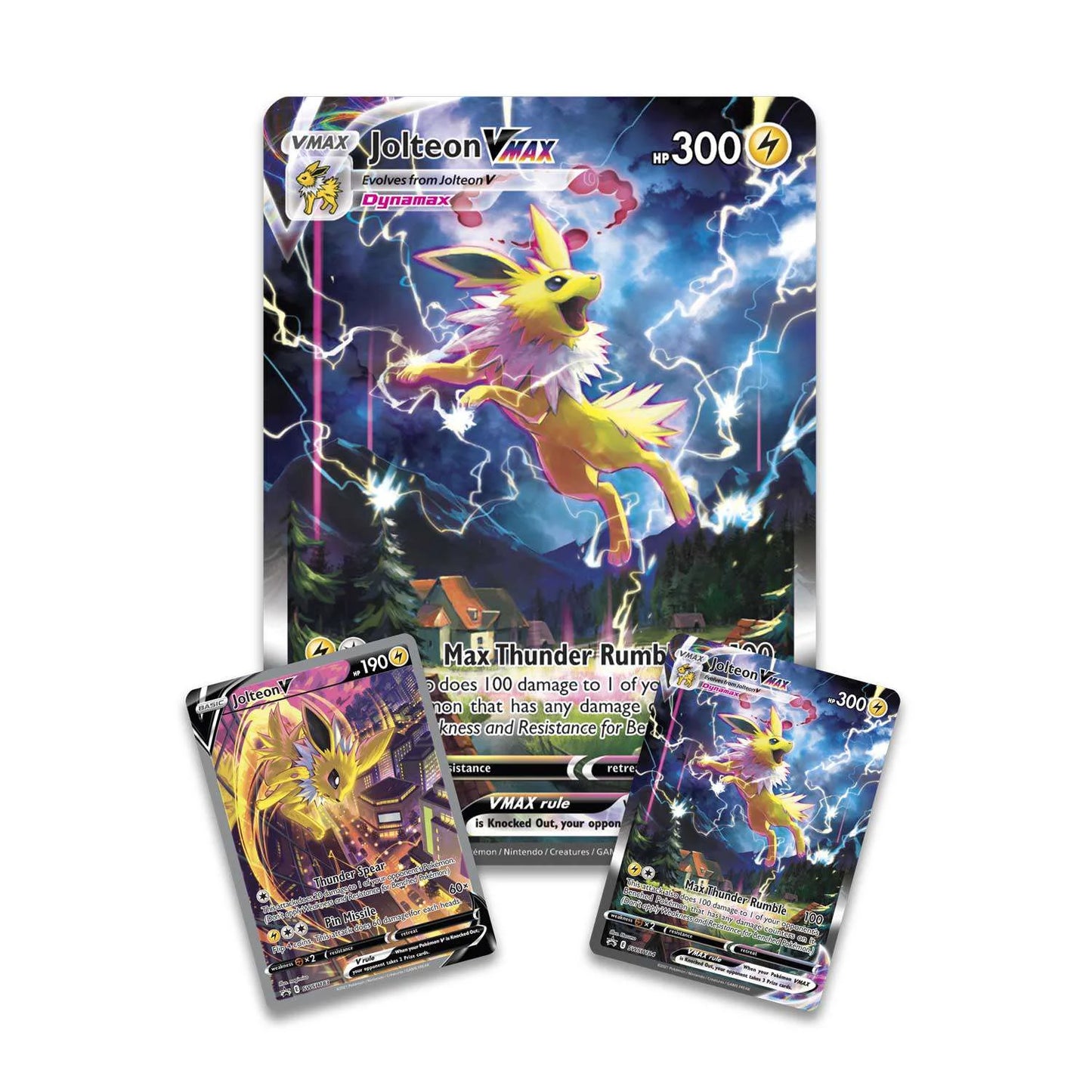 Pokemon TCG - Pokemon Vaporeon/Jolteon/Flareon Vmax Premium Collection!