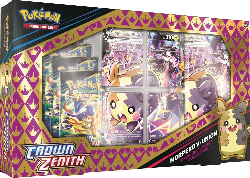 Pokemon TCG - Morpeko V-UNION Playmat Premium Collection!