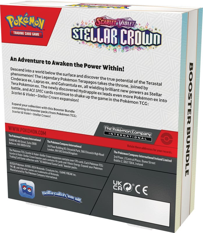 Pokémon TCG - Stellar Crown Booster Bundle (9/13/24)!