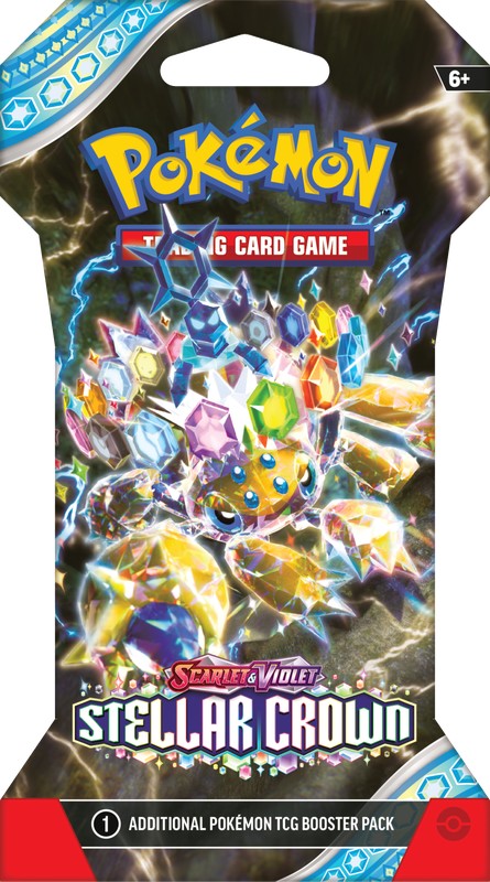 Pokémon Stellar Crown 144 Sleeved Booster (9/13/24)!