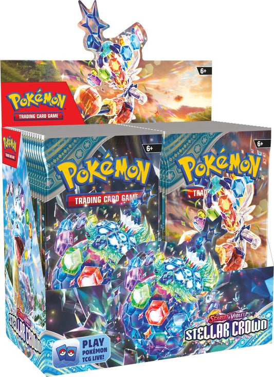 Pokémon TCG - Stellar Crown Booster Box (9/13/24)!