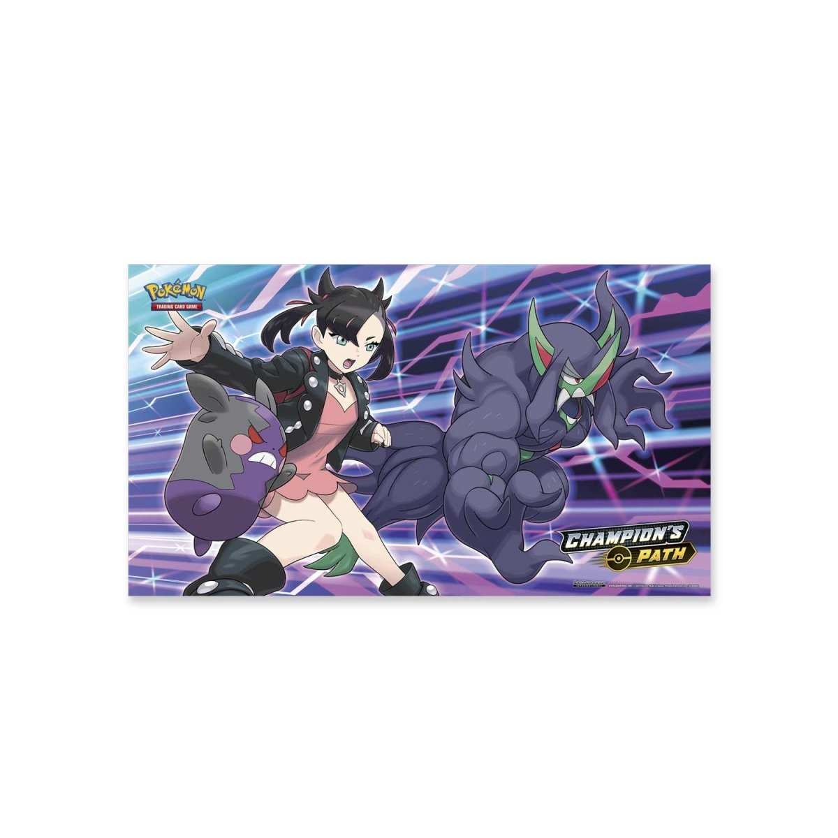 Pokemon TCG - Champion's Path Marnie Playmat!