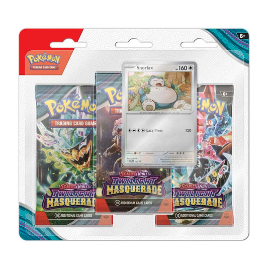 Pokemon TCG - Twilight Masquerade 3 Pack Blister (Random)!