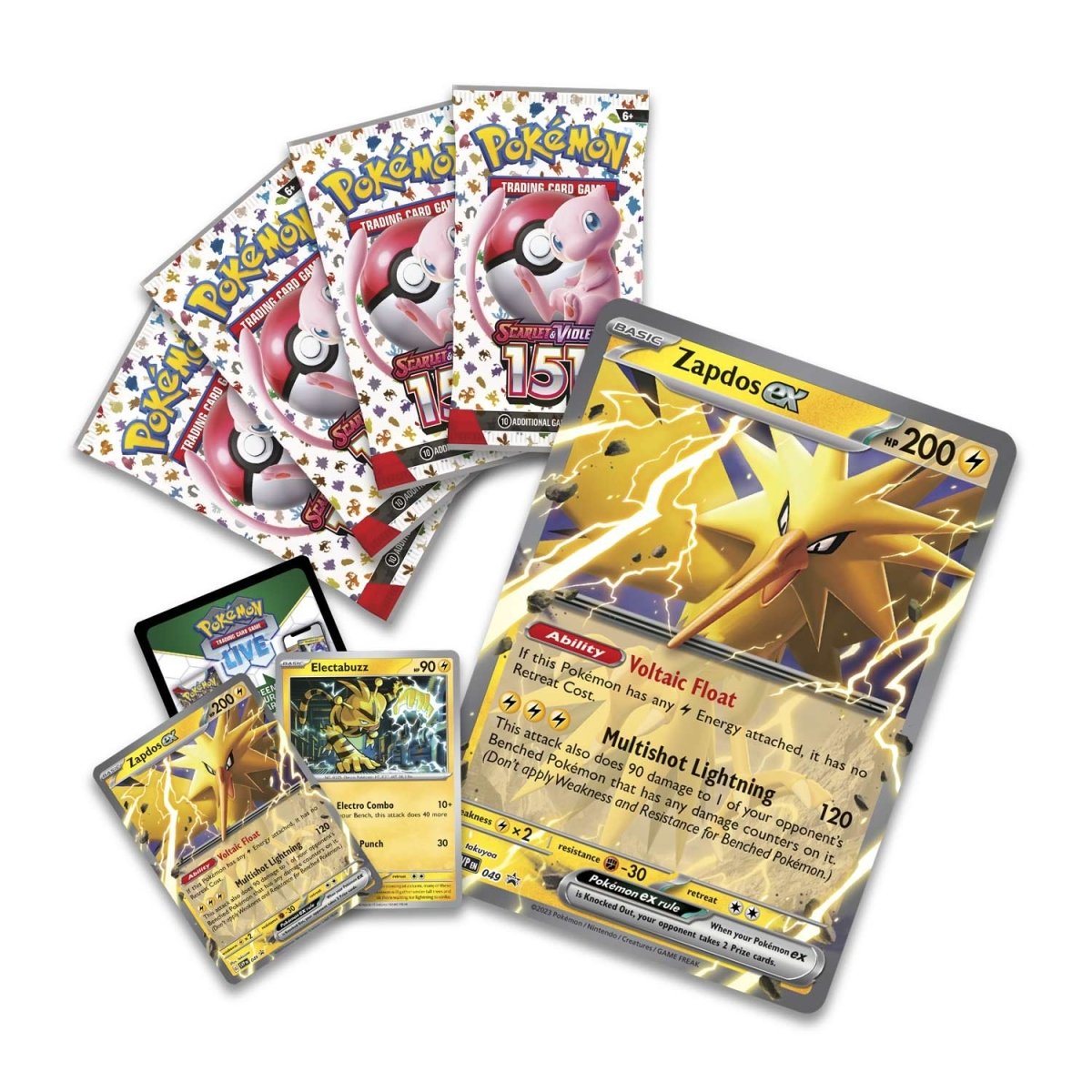 Pokemon TCG - Pokemon 151 Zapdos ex Collection!